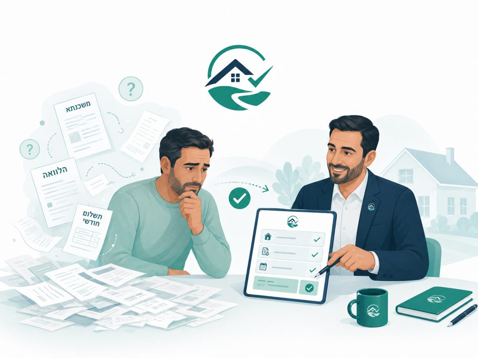 מעבר מערימת מסמכים והחזרים מפוזרים לתמונה מסודרת